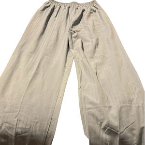 Carolyn Taylor Wide Leg Pants L Light Blue